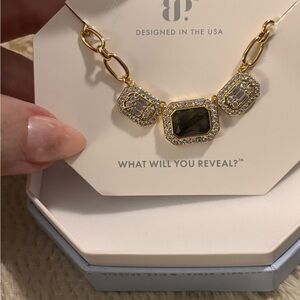 Bomb party og necklace genuine labaradite